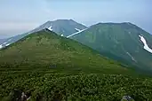 ベベツ岳から石垣山・美瑛富士・美瑛岳