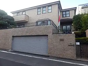 ベラルーシ大使館正面