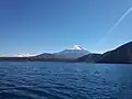 ボート上からの富士山