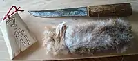 秋田の八木沢マタギに用いられていたマキリ