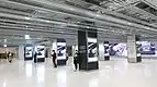 メトロ日比谷線虎ノ門駅へつながるコンコース