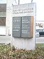 ロシア・ユジノサハリンスク市・友好都市記念碑(七条緑道)