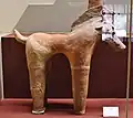 三千塚古墳群出土 馬形埴輪埼玉県立歴史と民俗の博物館展示。