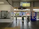 改札（2023年2月）