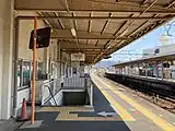 1番線ホーム（2023年4月）