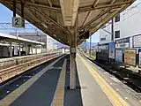 2番線・3番線ホーム（2023年4月）