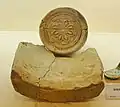 創建期瓦三河天平の里資料館展示。