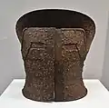 三玉大塚古墳 横矧板鋲留短甲広島県三次市。東京国立博物館展示。
