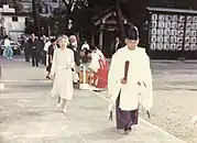神宮祭主池田厚子参拝時の様子