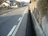 2. 県道の分水嶺付近（安芸高田市八千代町上根）