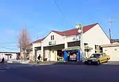 旧西口駅舎（2012年1月）