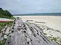 下地島南西端の海岸