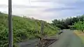 駅高架入り口跡(同左)