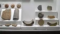 下総国分寺僧寺跡・尼寺跡出土品（市川考古博物館展示）
