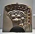 鬼面文鬼瓦東京国立博物館展示。
