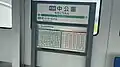 3番線駅名標