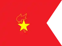 中国少年先鋒隊の中隊旗