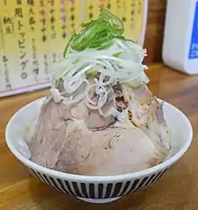 中華そば琴の・ニグめし