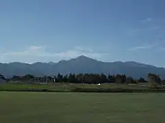 串良町から眺める高隈山