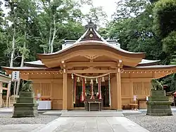 久伊豆神社新拝殿