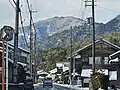 峰山高校方面からみた久次岳