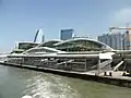 乗船後のターミナル