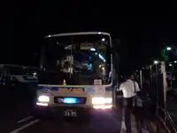 産交が所有していた本路線伝統色であった青十字カラーの車両で、2018年時点では両社を通じて最後の1台だったが、運用中事故に遭遇し大破、廃車となった。（画像は子会社移籍後「あまくさ号」運用時）
