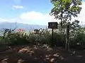 九鬼山山頂にて