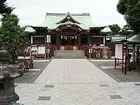 亀戸天神・拝殿