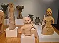 人物埴輪同志社大学歴史資料館展示（他画像も同様）。