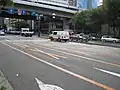 交差点内転回禁止