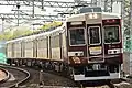 10周年記念ヘッドマーク（2021年3月27日 崇禅寺駅 - 南方駅間）