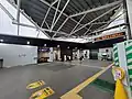 駅舎内部（2020年7月）