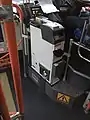 小田原機器製の運賃箱(千葉県内多区間運賃用・2代目)