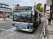 いすゞエルガ(京急久里浜駅：PKG-LV234L2)