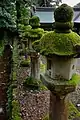 東照宮前の石灯篭
