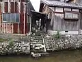 伊庭町の水辺景観
