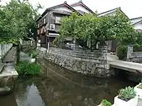 伊庭町の水辺景観
