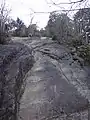 伊豆ヶ岳の男坂