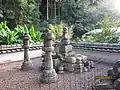 伝三隅兼連の五輪塔（島根県浜田市三隅町1014‐2）