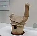 水鳥形埴輪東京国立博物館展示。