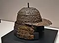 伝東莱蓮山洞 眉庇付冑伝韓国東莱蓮山洞。東京国立博物館展示。