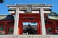 角鳥居（住吉鳥居）・幸壽門