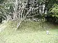 城の土塁