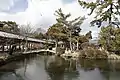 備中国総社宮三島式庭園