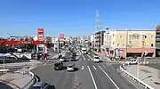 元町 - 海楽歩道橋より臨む元町方面