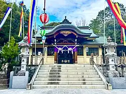 八剣神社本殿(2022年12月)
