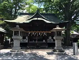 諏訪大社(上社)の境外摂社・八剱神社