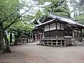 八坂神社、拝殿と本殿（千葉県東金市松之郷1269）