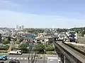 公園より上大岡方面を望む
